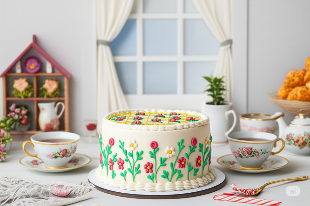 Torta decorada del taller Mi Primera Torta Soñada